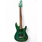 Used 1996 Ibanez SF 420 FM S SERIES Trans Green Solid Body Electric Guitar thumbnail