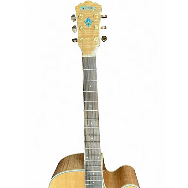 Used Washburn WJ40SCE Maple Acoustic Electric Guitar