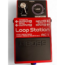 Used BOSS RC1 Loop Station Pedal