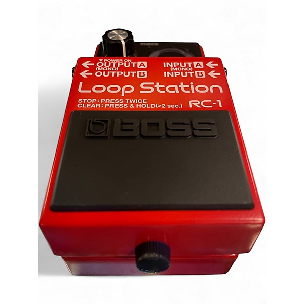 Used BOSS RC1 Loop Station Pedal
