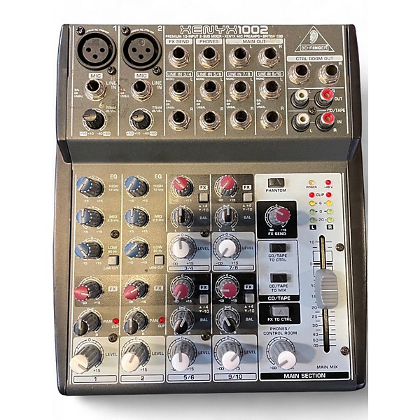 Used Behringer Xenyx 1002 Unpowered Mixer
