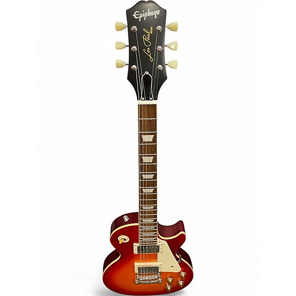 Used Epiphone Les Paul Standard 2 Color Sunburst Solid Body Electric Guitar