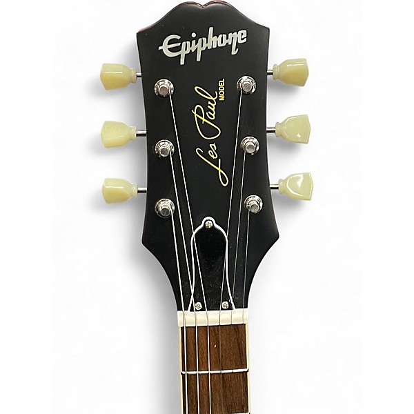 Used Epiphone Les Paul Standard 2 Color Sunburst Solid Body Electric Guitar