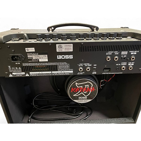 Used BOSS KTN-100 3 Guitar Combo Amp