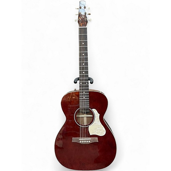 Used Seagull M6 LTD Ruby red Acoustic Guitar