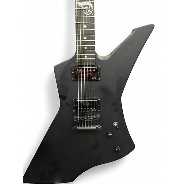 Used ESP Ltd snakebite Black Solid Body Electric Guitar