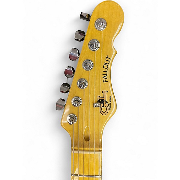 Used G&L Fallout Pale Blue Solid Body Electric Guitar