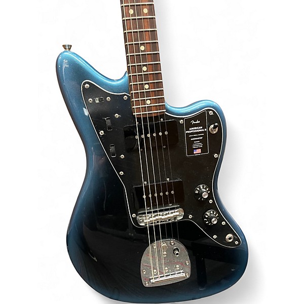 Used Fender AMERICAN PROFESSIONAL II JAZZMASTER Dark Night Solid Body Electric Guitar