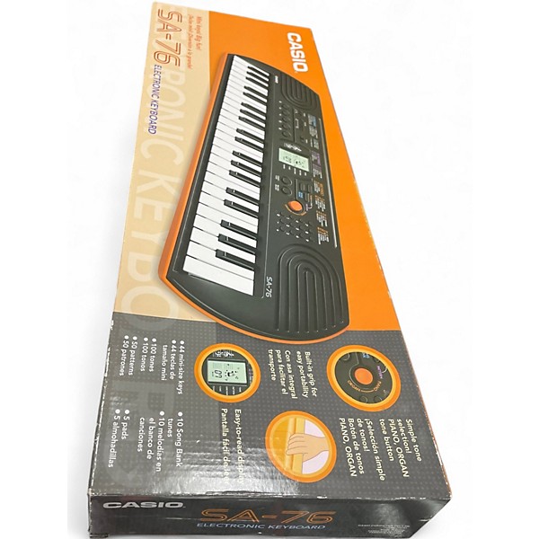 Used Casio SA76 44 Key Portable Keyboard