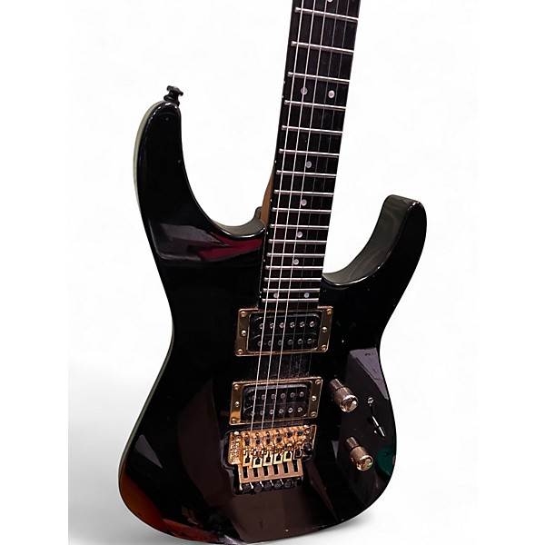 Used Charvel Pro Mod San Dimas HH HT Black and Gold Solid Body Electric Guitar