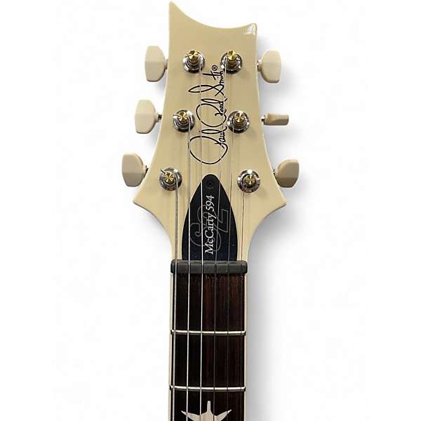 Used 2024 PRS S2 McCarty 594 White Solid Body Electric Guitar