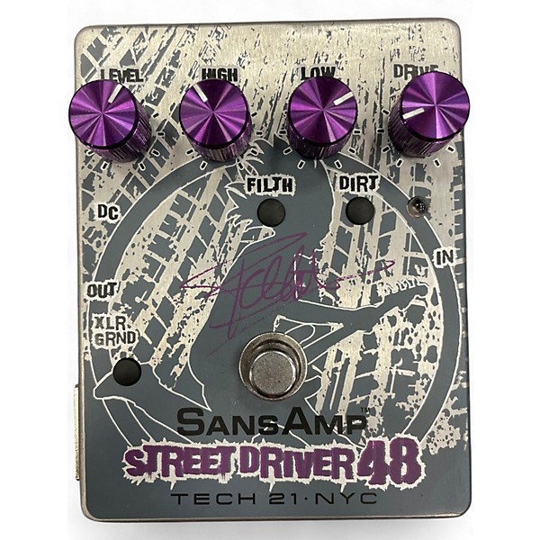 TECH21 SansAmp Street D 48 付属品完備 Used Tech 21 Sansamp Street Driver 48 Bass Preamp | Guitar Center