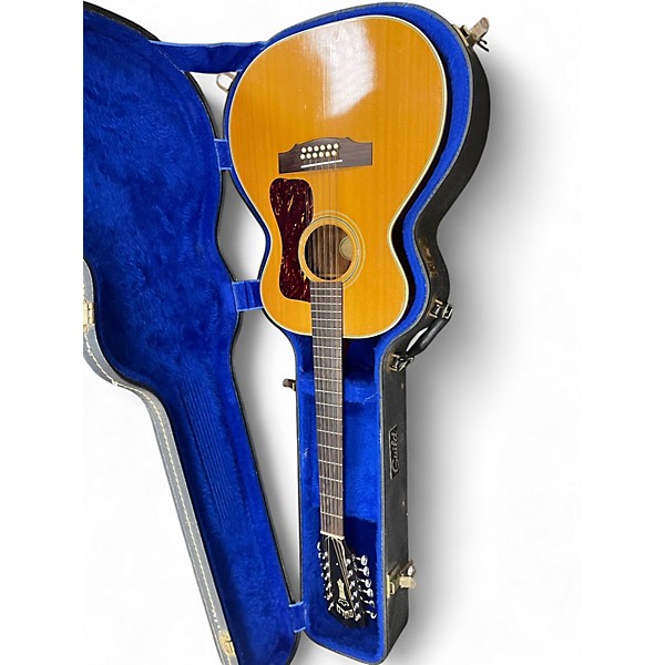 Vintage 1971 Guild F212 Natural 12 String Acoustic Guitar
