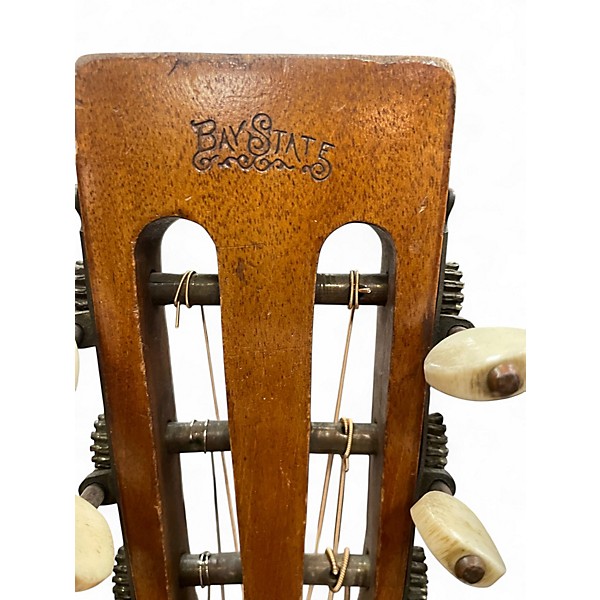 Vintage 1900s Baystate Terz style Natural Acoustic Guitar