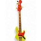 Used MONO FENDER JAZZ BASS Yellow Electric Bass Guitar thumbnail