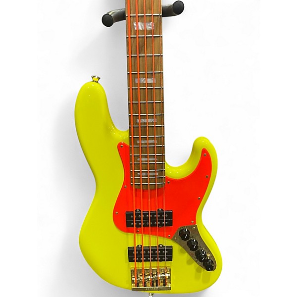 Used MONO FENDER JAZZ BASS Yellow Electric Bass Guitar