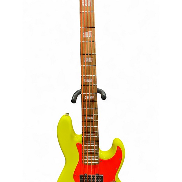 Used MONO FENDER JAZZ BASS Yellow Electric Bass Guitar