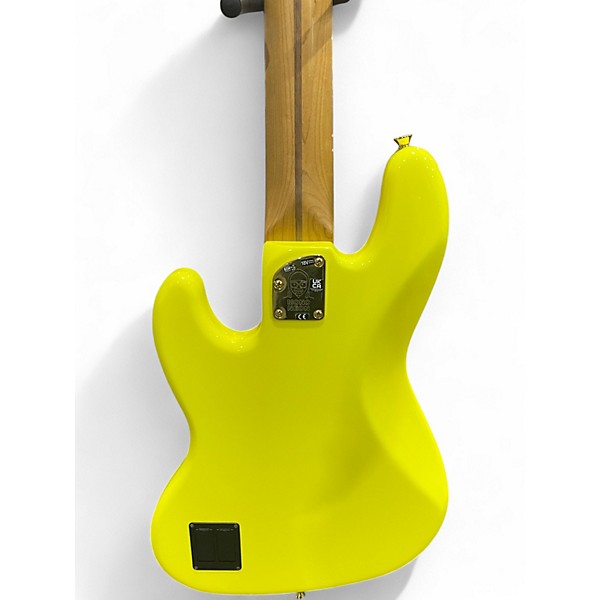 Used MONO FENDER JAZZ BASS Yellow Electric Bass Guitar