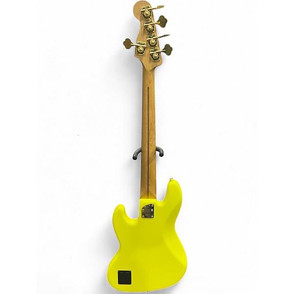 Used MONO FENDER JAZZ BASS Yellow Electric Bass Guitar