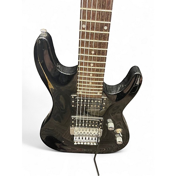 Used Jay Turser jt650 fr7 Black Solid Body Electric Guitar