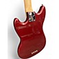 Used Fender Mustang Bass Candy Apple Red Electric Bass Guitar