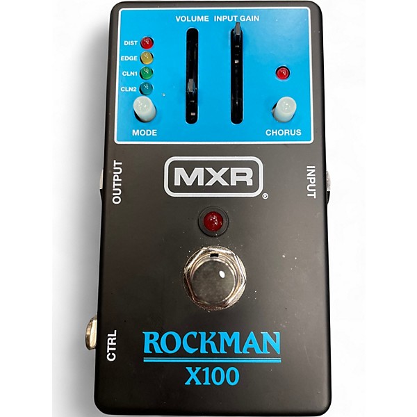 Used Rockman X100 Effect Pedal Package