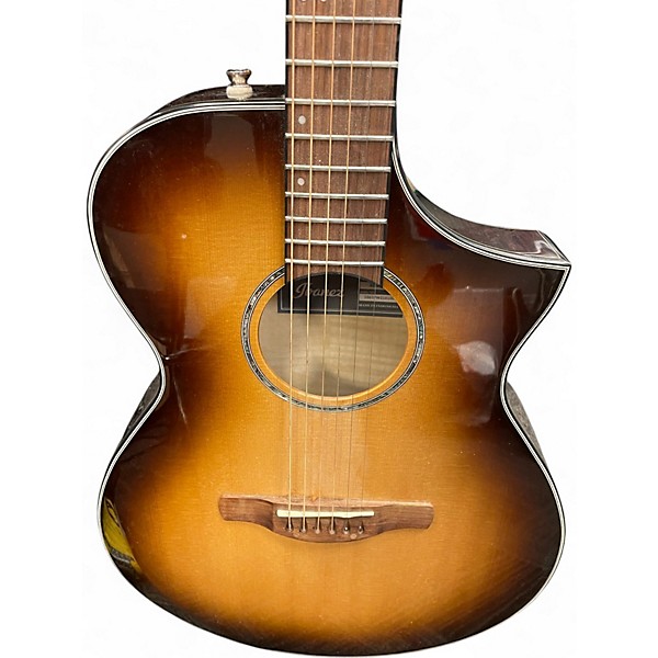 Used Ibanez AEWC300 Natural Acoustic Electric Guitar