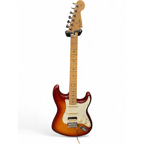 Used 2021 Fender Limited Edition Player Stratocaster HSS Sienna Sunburst Solid Body Electric Guitar