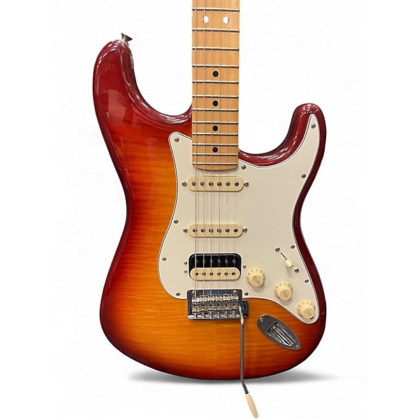 Used 2021 Fender Limited Edition Player Stratocaster HSS Sienna Sunburst Solid Body Electric Guitar