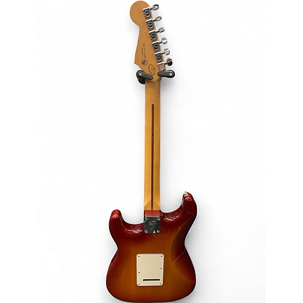 Used 2021 Fender Limited Edition Player Stratocaster HSS Sienna Sunburst Solid Body Electric Guitar