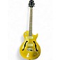Used Xaviere semi-hollow Metallic Gold Hollow Body Electric Guitar thumbnail
