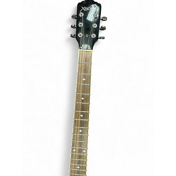 Used Xaviere semi-hollow Metallic Gold Hollow Body Electric Guitar