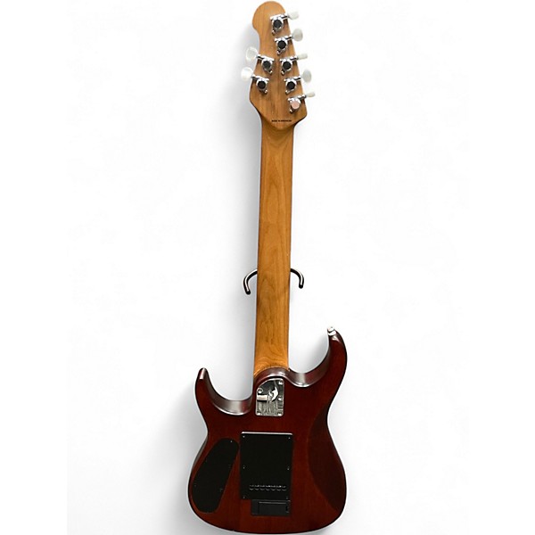 Used Sterling by Music Man John Petrucci JP157 7 String SAHARA BURST Solid Body Electric Guitar