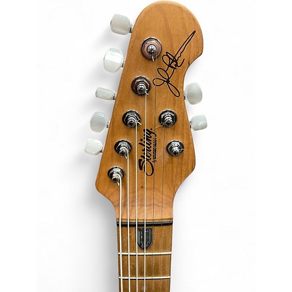 Used Sterling by Music Man John Petrucci JP157 7 String SAHARA BURST Solid Body Electric Guitar