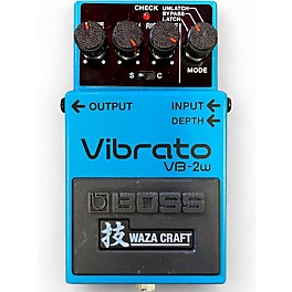 Used BOSS VB2W Vibrato Waza Craft Effect Pedal