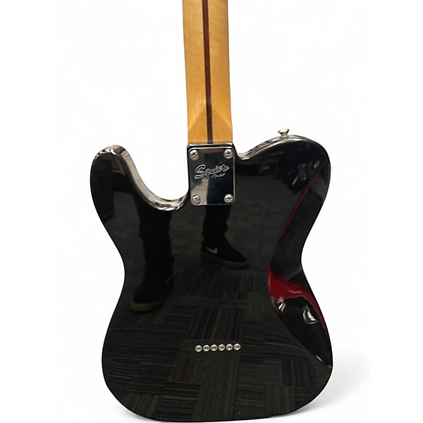 Used Squier Contemporary Telecaster HH Black Solid Body Electric Guitar
