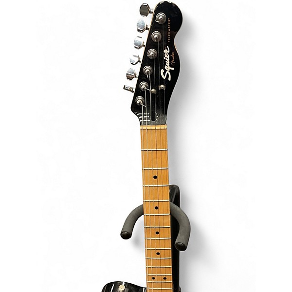 Used Squier Contemporary Telecaster HH Black Solid Body Electric Guitar