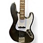 Used Squier Limited Edition Affinity Series Active Jazz Bass Black Metallic Electric Bass Guitar