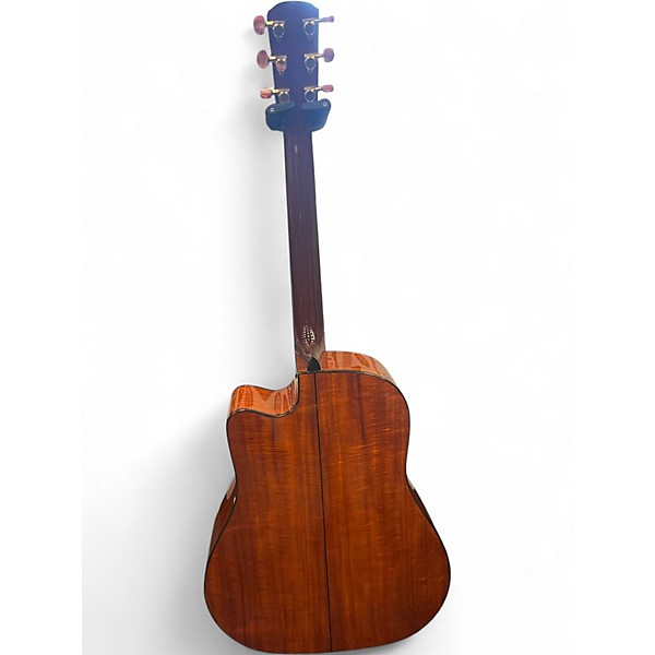 Used Alvarez DY1XK Natural Acoustic Electric Guitar