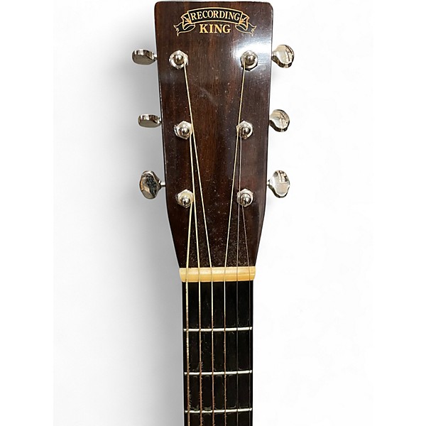 Used Recording King RP2-626 Natural Acoustic Guitar