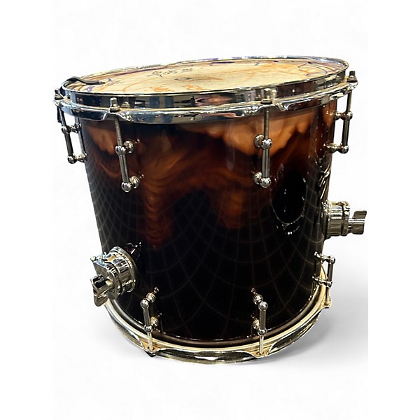 Used SJC Drums 5 Piece custom kit mocha fade Drum Kit