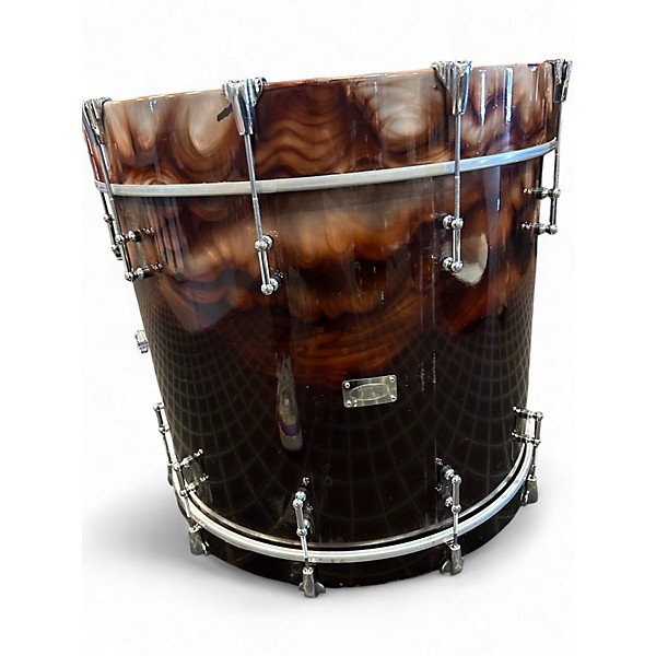 Used SJC Drums 5 Piece custom kit mocha fade Drum Kit