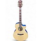 Used Ibanez AE390-NTA NATURAL WITH BLUE B&S Acoustic Electric Guitar thumbnail