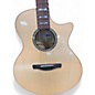 Used Ibanez AE390-NTA NATURAL WITH BLUE B&S Acoustic Electric Guitar