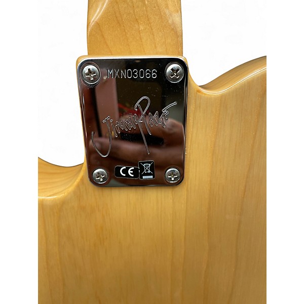 Used Fender Jimmy Page Dragon Art Telecaster Natural Solid Body Electric Guitar