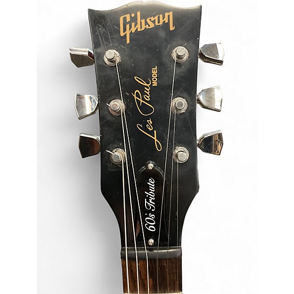 Used 2013 Gibson 1960S Tribute Les Paul Studio Wine Red Solid Body Electric Guitar