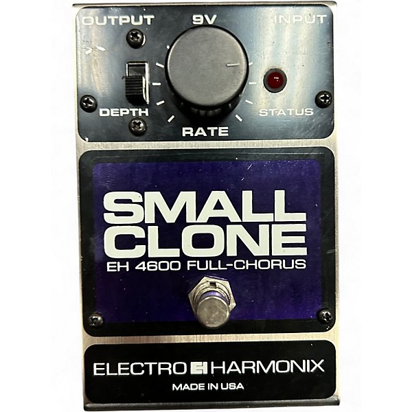 Used Electro-Harmonix Small Clone Analog Chorus Effect Pedal