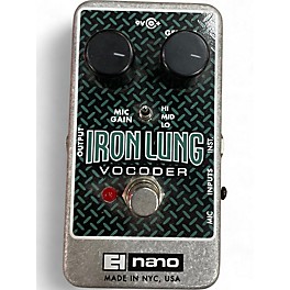 Used El Nano IRON LUNG VOCODER Effect Pedal