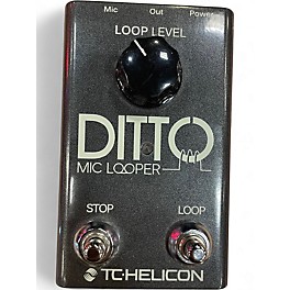 Used TC Helicon DITTO MIC LOOPER Pedal