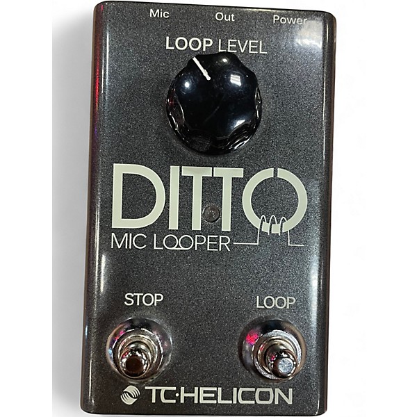 Used TC Helicon DITTO MIC LOOPER Pedal
